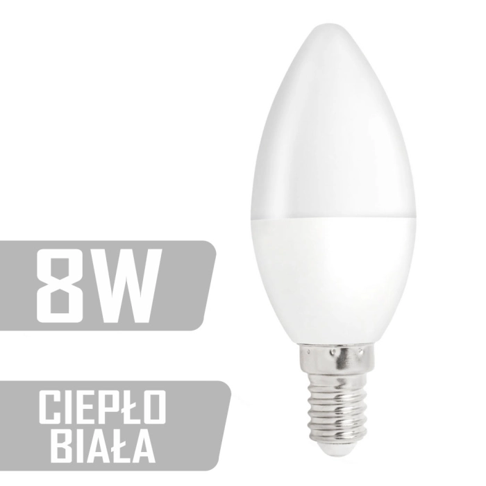 RUM-LUX | LED ŚWIECOWA E14 230V 8W WW | led_swiecowa_e14_230v_8w_ww_[f001].jpg